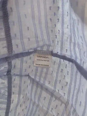 Light blue linen-style* dress thumbnail 4