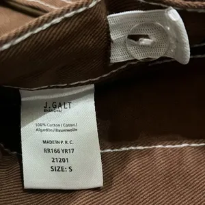 Pacific Sun ☀️ John Galt Carpenter Pants Small Brown Canvas Skateboard 🛹 Pants thumbnail 10