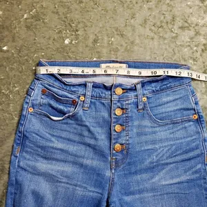Madewell‎ Cali Demi-Boot Distressed Jeans thumbnail 8