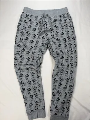 American Eagle Women's Set T-Shirt & Gray Mickey Mouse Print Pajama Joggers thumbnail 4