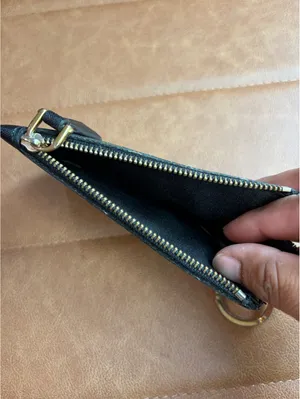 Marc Jacobs Saffiano leather top-zip coin pouch and card case thumbnail 4