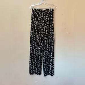 Vintage Pleated Pants – COIN High Rise Black/White 90s Art Teacher Style thumbnail 6