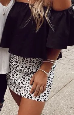 Forever 21 Leopard Print Skirt thumbnail 2
