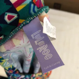Funky weird colorful multicolored Lularoe Leggings Sz XL thumbnail 3