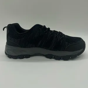 Jabasic Shoes Womens 7 Black Breathable Mesh Hiking Trail Outdoors Sneakers‎ NEW thumbnail 3