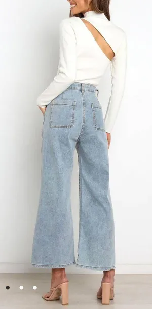 Petal and Pup Wide Leg Jeans thumbnail 2