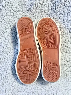 Boho Crochet Lace Mesh Low Top Sneakers - Multicolor Woven Summer Trainers Sz 7. thumbnail 10