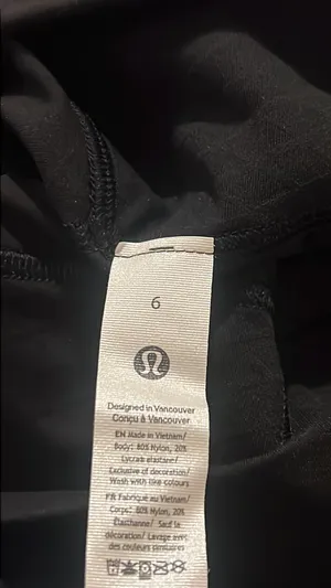 Lululemon Align HR 28” Diamond Black Size 6 thumbnail 7