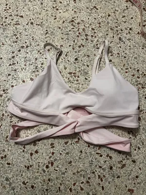 Lululemon Still Now Bra, most likely in the color Strawberry Milksha thumbnail 2