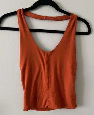 Urban Outfitters Dark Orange Halter thumbnail 1