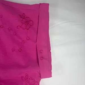Fred David Magenta Pink Floral Embroidered Shirt Blouse XL Cottagecore Prairie‎ thumbnail 6