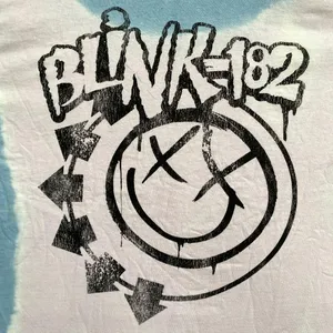 Urban Outfitters Blink 182 Bleach dye rock Tshirt size extra large thumbnail 2