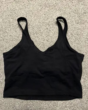 Longline Sports Bra Black Size M thumbnail 2