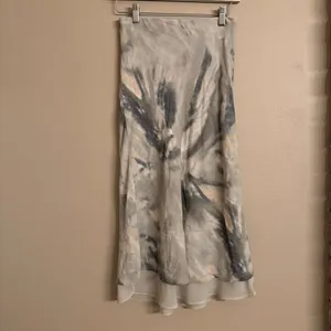 RAILS‎ Anya Watercolor Satin Midi Skirt thumbnail 3