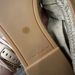 Tory Burch Suede Slingback‎ Espadrille Sandals Size 6.5- New thumbnail 4