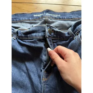 Old Navy Curvy Profile Jeans Women Size 14 Short Mid Rise Preppy City Casual thumbnail 8