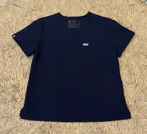 Figs purple scrubs top size small thumbnail 1