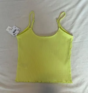 American Eagle Cropped Henley Cami thumbnail 2