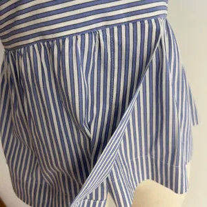 Banana Republic Stripes Peplum Blouse NWT thumbnail 2