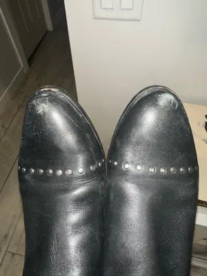 Steve Madden Booties Black Leather thumbnail 5