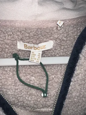 Barbour Explorer Castanesa Fleece cream oatmeal Hooded Quarter Zip Women’s thumbnail 5