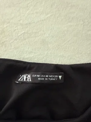 ZARA Bodysuit Black thumbnail 3