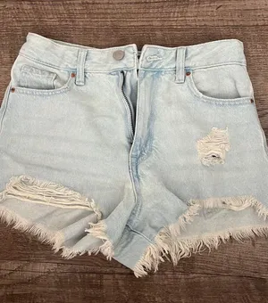 PacSun High Wasted Denim Shorts thumbnail 1