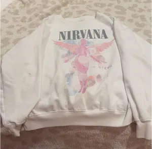 nirvana sweatshirt White Size M thumbnail 1