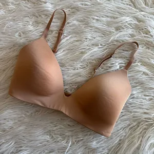 Skims Wireless Form T-shirt Bra Ochre Size 32D thumbnail 4