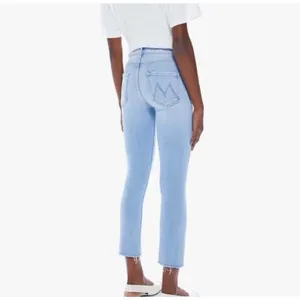 MOTHER The Mid Rise‎ Dazzler Crop Fray Jeans Sun Kissed Light Wash Size 25 thumbnail 3