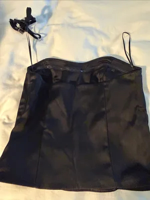 Abercrombie & Fitch Black Strapless Bustier Top thumbnail 3