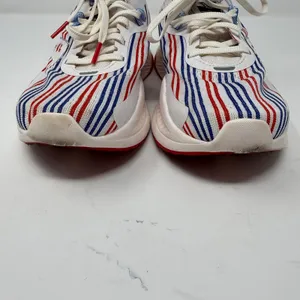 Saucony Women's Ride 15 Banner Running Shoe White Red Blue Striped Women Size 7 thumbnail 3