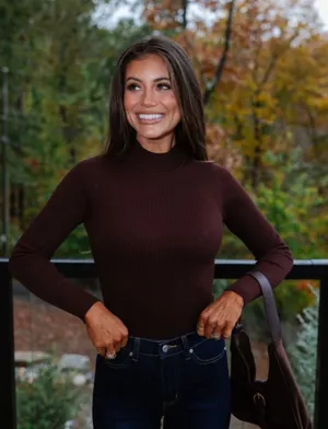 These Three Boutique Brown bodysuit thumbnail 1