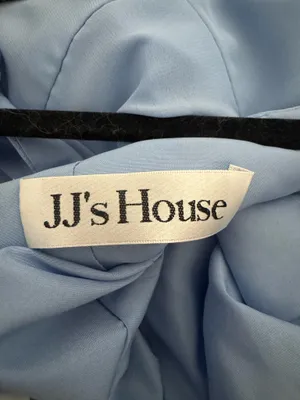 JJ's House Yaxeni Celadon A-line Square Chiffon Dress #298073 thumbnail 5