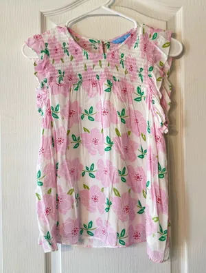 Draper James Floral Top thumbnail 1