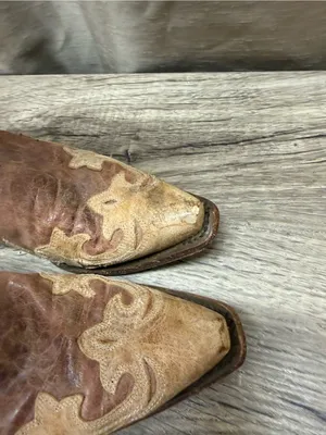 Corral Women’s Brown Distressed‎ Eagle Overlay Western Cowgirl Boot Size US 7 thumbnail 9