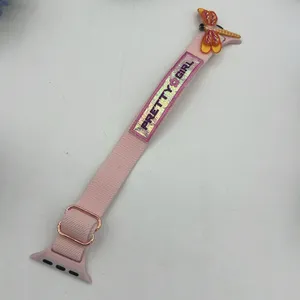 Pink and Pretty Girl Apple Watch Bands Small 42/44MM thumbnail 3