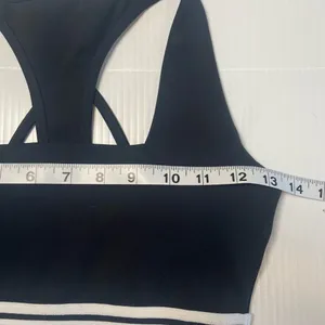 Buffbunny Women's Assasin Sports Bra Black‎ White Size S Small Sporty Yoga thumbnail 5