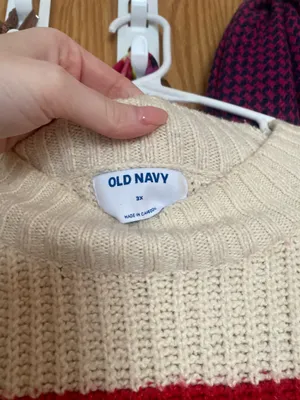 Old Navy Sweater Striped thumbnail 3