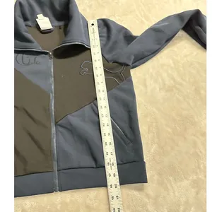 PUMA X Goop Track Jacket Women's Small Blue Black Full Zip Long Sleeve Pockets thumbnail 11