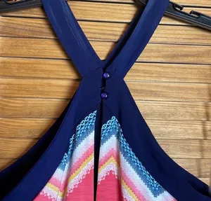 NWT Trixxi Halter Maxi Dress Size L thumbnail 8