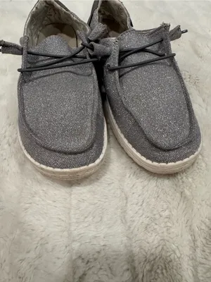Hey Dude Wendy Metallic Sparkle Slip On thumbnail 9