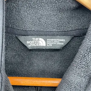 The North‎ Face Women's Black Fleece Jacket L Full Zip Long Sleeve Gorpcore thumbnail 5