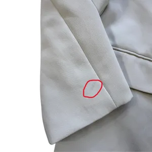 Zara Women White Double Breasted Blazer Womens Large Professional Workwear Chic thumbnail 5