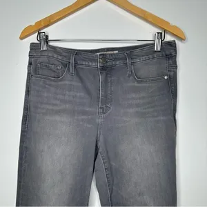 Athleta Grey Sculptek Ultra Skinny Jeans Size 8 Tall thumbnail 4