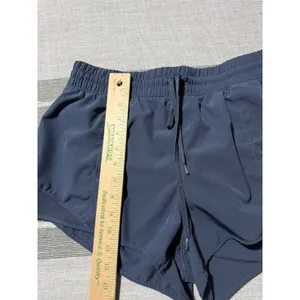 90 Degree by Reflex Womens Large Dark Gray Running Shorts Athletic Activewear thumbnail 2