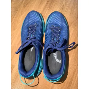 Hoka One One Rincon 3 Blue Turquoise Running Shoes Womens 8D Wide Low Top thumbnail 3