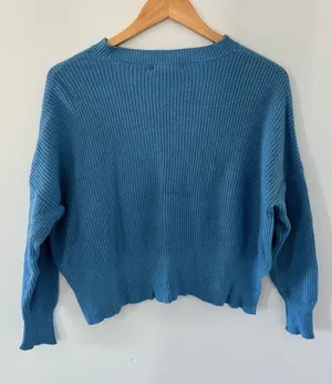Sincerely Jules Blue Sweater thumbnail 1