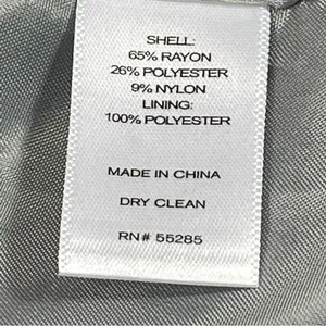 Express Double Breasted Silver Chiffon Trench Coat Size M thumbnail 11
