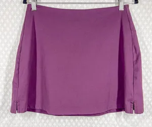 Girlfriend Collective Dark‎ Purple Tennis Skort thumbnail 1